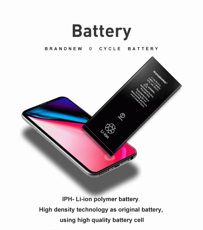 برای باتری های تلفن همراه اپل آیفون 5 ، قابل شارژ برای باتری iphone5