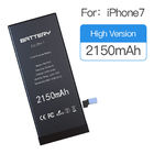 Higher Capacity Iphone Lithium Battery 2150mAh Rechargeable Li Ion 0 Cycle