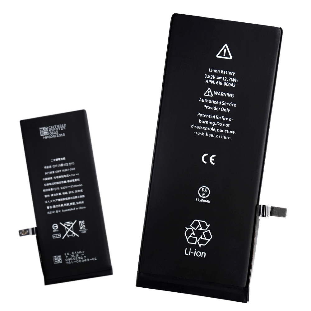 Lithium Polymer Apple Iphone 6s Plus Battery With 1 Year Warranty