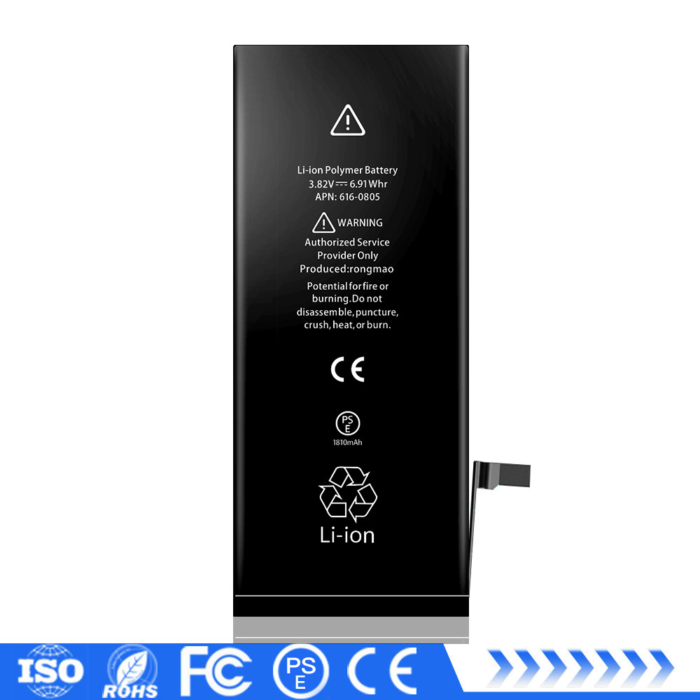 1810mAh Capacity Iphone 6 Internal Battery Passed CE / RoHS / FCC Certification