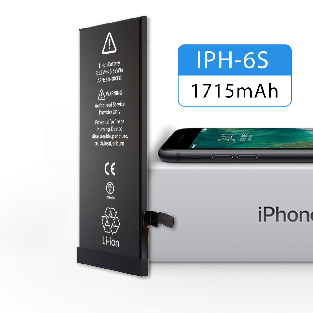 Li - Ion Polymer Apple Replacement Battery Iphone 6s 1715mAh Capacity 3.82V~4.35V